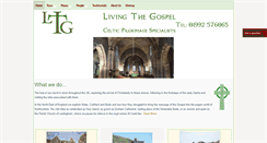 Desktop Screenshot of livingthegospel.co.uk
